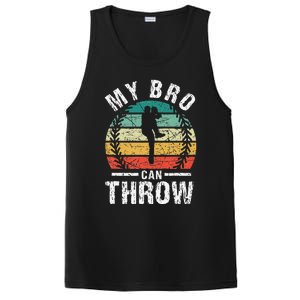 Baseball Pitcher Biggest Fan Sister Brother My Bro Can Throw PosiCharge Competitor Tank