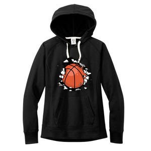 Basketball Player Basketball Team Sport Baller Bball Player Gift Women's Fleece Hoodie