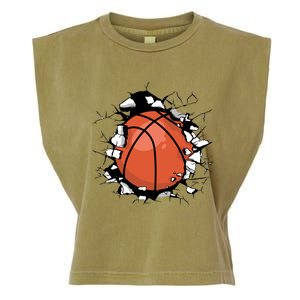 Basketball Player Basketball Team Sport Baller Bball Player Gift Garment-Dyed Women's Muscle Tee