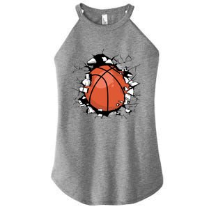 Basketball Player Basketball Team Sport Baller Bball Player Gift Women's Perfect Tri Rocker Tank