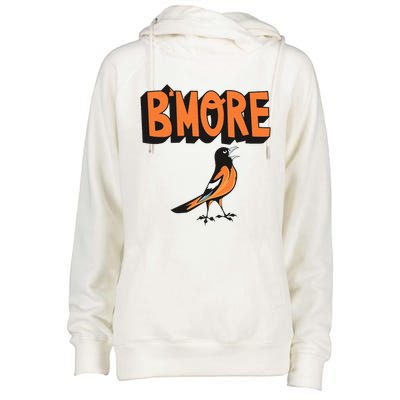 Baltimore Pride Bmore Maryland Md Womens Funnel Neck Pullover Hood