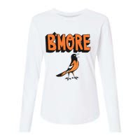 Baltimore Pride Bmore Maryland Md Womens Cotton Relaxed Long Sleeve T-Shirt