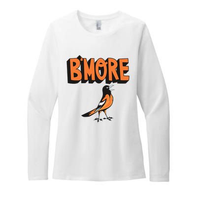 Baltimore Pride Bmore Maryland Md Womens CVC Long Sleeve Shirt