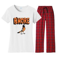 Baltimore Pride Bmore Maryland Md Women's Flannel Pajama Set