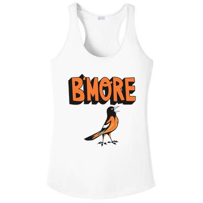 Baltimore Pride Bmore Maryland Md Ladies PosiCharge Competitor Racerback Tank