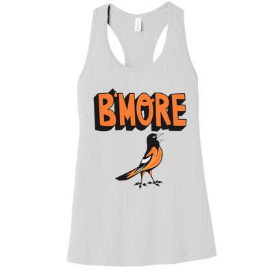 Baltimore Pride Bmore Maryland Md Women's Racerback Tank