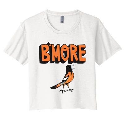 Baltimore Pride Bmore Maryland Md Women's Crop Top Tee