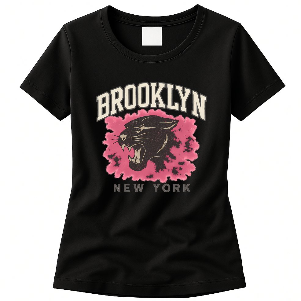 Brooklyn Panther Womens T-Shirt