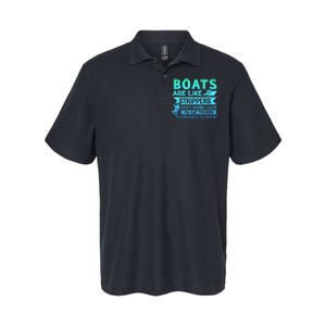 Boats Pun Boats Are Like Strippers Boat Owner Softstyle Adult Sport Polo