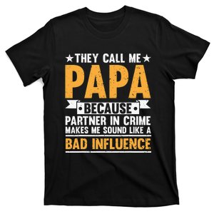 Best Papa By Par Father's Day Golf Gift Grandpa T-Shirt