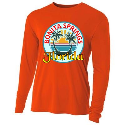 Beach Please Bonita Springs Florida Beach Spring Break Gift Cooling Performance Long Sleeve Crew