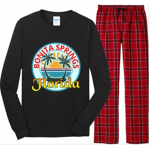 Beach Please Bonita Springs Florida Beach Spring Break Gift Long Sleeve Pajama Set