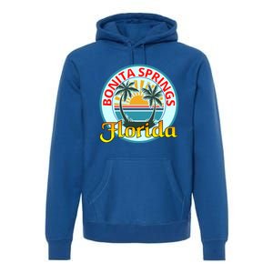 Beach Please Bonita Springs Florida Beach Spring Break Gift Premium Hoodie