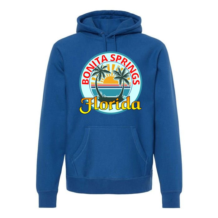 Beach Please Bonita Springs Florida Beach Spring Break Gift Premium Hoodie