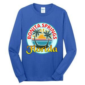 Beach Please Bonita Springs Florida Beach Spring Break Gift Tall Long Sleeve T-Shirt