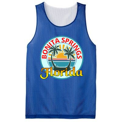 Beach Please Bonita Springs Florida Beach Spring Break Gift Mesh Reversible Basketball Jersey Tank