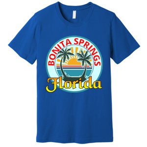 Beach Please Bonita Springs Florida Beach Spring Break Gift Premium T-Shirt