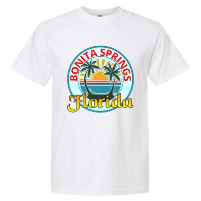 Beach Please Bonita Springs Florida Beach Spring Break Gift Garment-Dyed Heavyweight T-Shirt