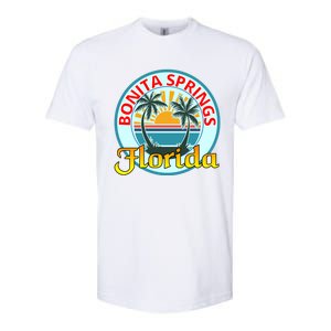 Beach Please Bonita Springs Florida Beach Spring Break Gift Softstyle CVC T-Shirt