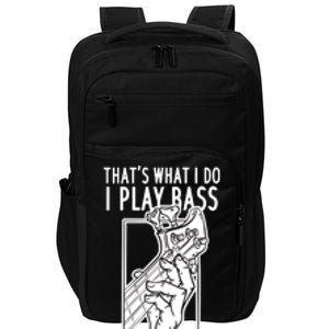 Bass Player Bass Guitar Impact Tech Backpack