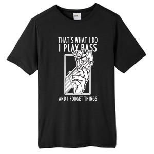 Bass Player Bass Guitar Tall Fusion ChromaSoft Performance T-Shirt