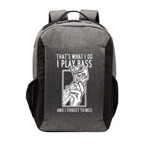 Bass Player Bass Guitar Vector Backpack