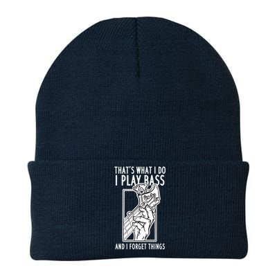 Bass Player Bass Guitar Knit Cap Winter Beanie