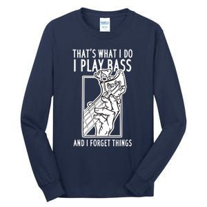 Bass Player Bass Guitar Tall Long Sleeve T-Shirt