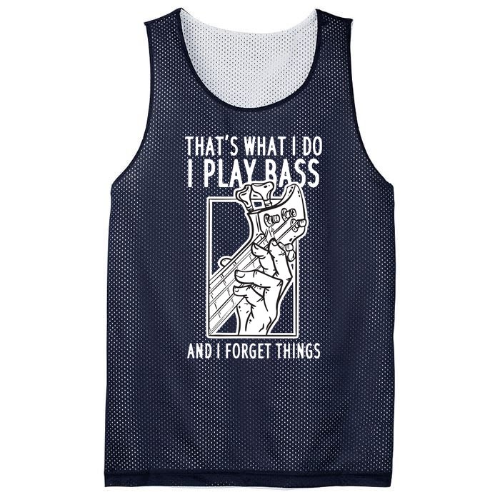 Bass Player Bass Guitar Mesh Reversible Basketball Jersey Tank