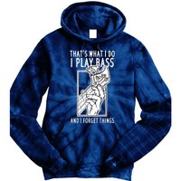 Bass Player Bass Guitar Tie Dye Hoodie