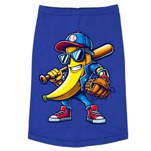 Banana Playing Baseball Fruit Lover Baseball Doggie Tank