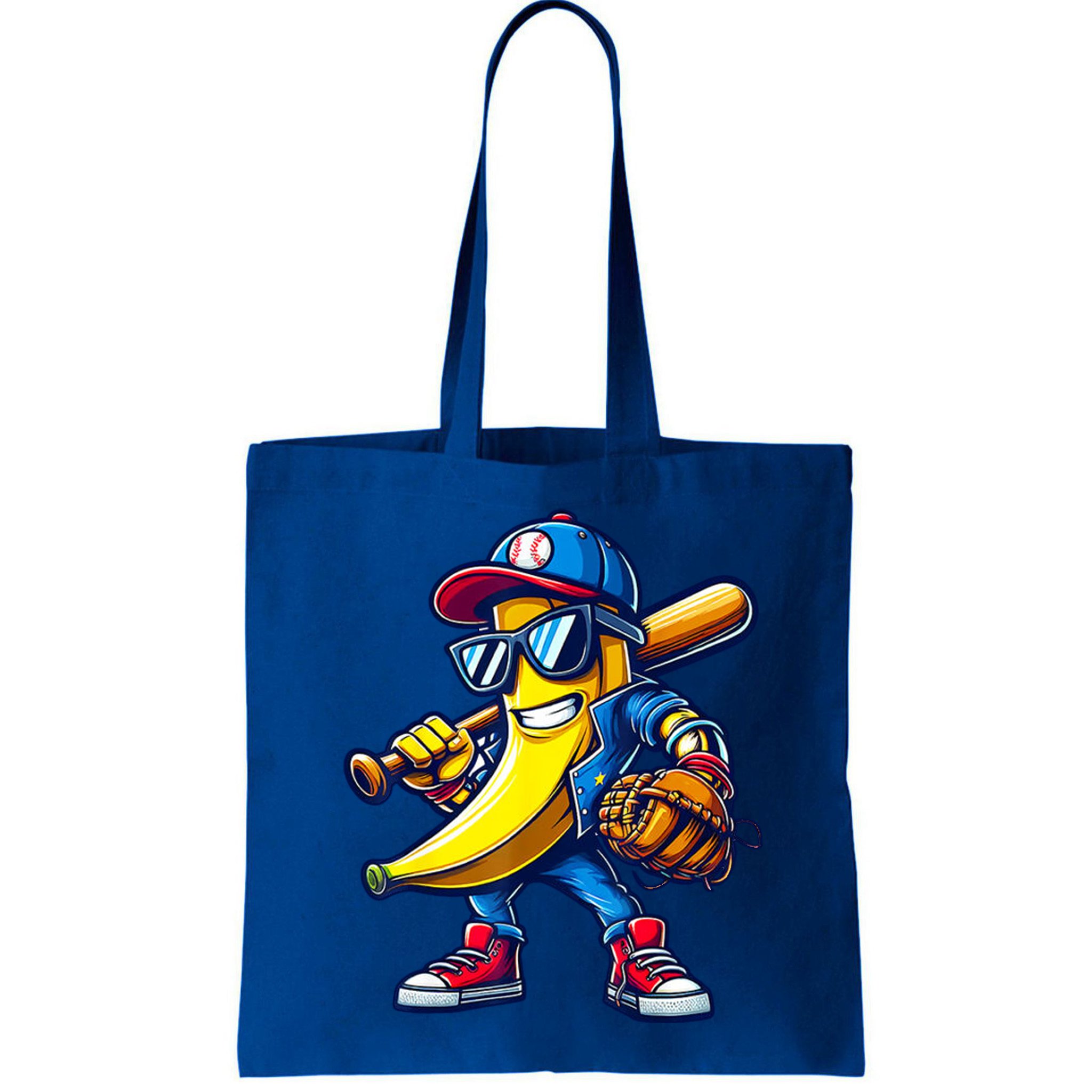 Banana Playing Baseball Fruit Lover Baseball Bag