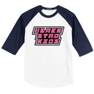 Blackstarkids Powerpuff Baseball Sleeve Shirt