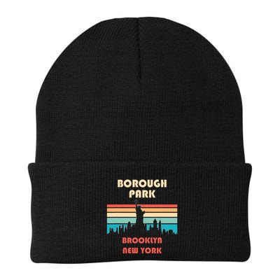 Borough Park Brooklyn New York Retro Vintage Beanie