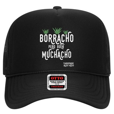 Borracho Pero Buen Muchacho Mexico Saying Trucker Hat