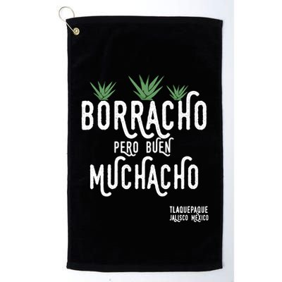 Borracho Pero Buen Muchacho Mexico Saying Golf Towel