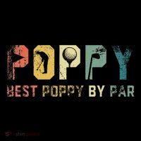 Best Poppy By Par Fathers Day Gift Golf Golfer Tank Top