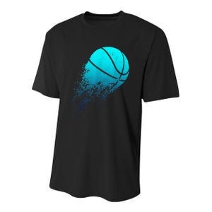 Basketball Player Bball Coach Fan Baller Sports Youth Performance Sprint T-Shirt