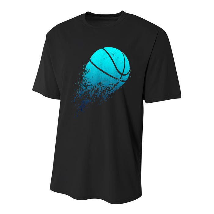 Basketball Player Bball Coach Fan Baller Sports Youth Performance Sprint T-Shirt