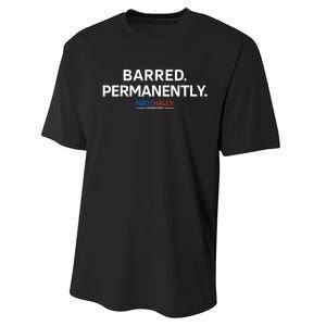 Barred Permanently Performance Sprint T-Shirt