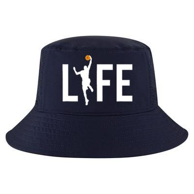 Basketball Player Ball is Life Gifts for Basketball Lover Cool Comfort Performance Bucket Hat