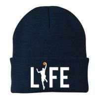 Basketball Player Ball is Life Gifts for Basketball Lover Knit Cap Winter Beanie