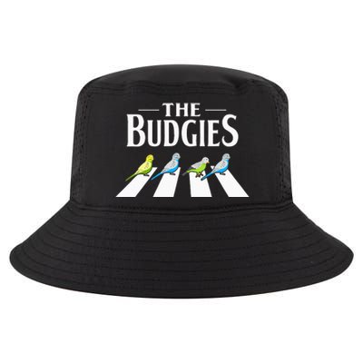 Budgie Parakeet Bird Design for a Budgerigar Owner Cool Comfort Performance Bucket Hat