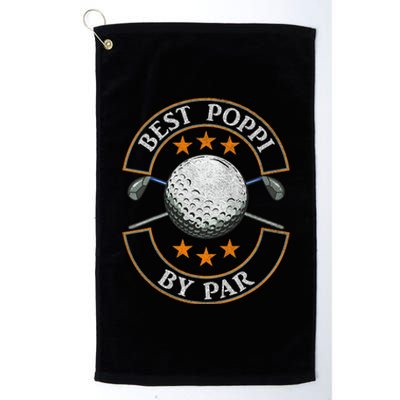 Best Poppi By Par Fathers Day Frisbee Disc Golf Platinum Collection Golf Towel