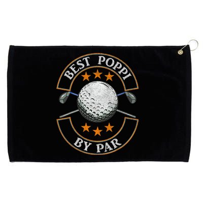 Best Poppi By Par Fathers Day Frisbee Disc Golf Grommeted Golf Towel