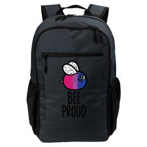 Bee Proud Bisexual Color Bi Pride Stuff Flag Lgbtq Great Gift Daily Commute Backpack