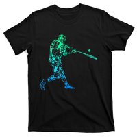 Baseball Player Batter Men Kids T-Shirt