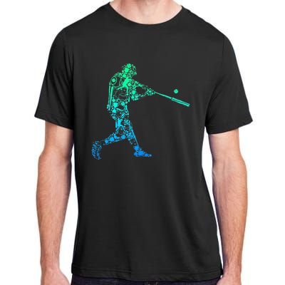 Baseball Player Batter Men Kids Adult ChromaSoft Performance T-Shirt