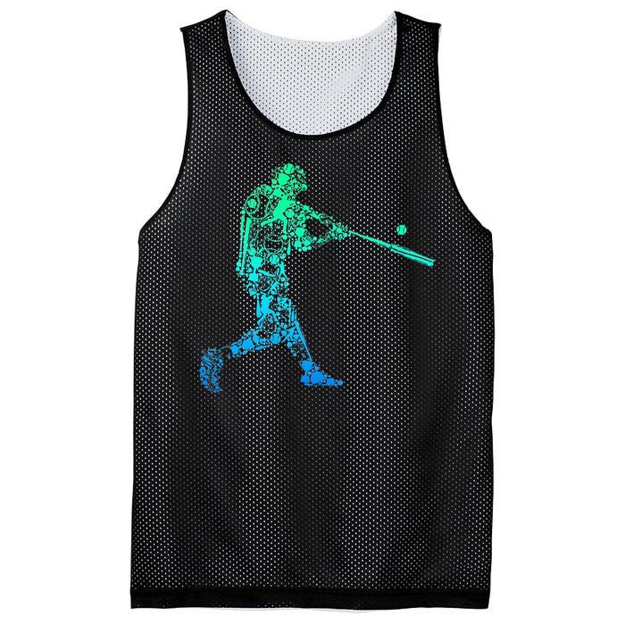 Baseball Player Batter Men Kids Mesh Reversible Basketball Jersey Tank