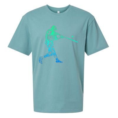 Baseball Player Batter Men Kids Sueded Cloud Jersey T-Shirt